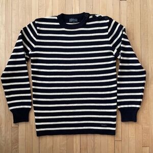 Armor Lux striped wool Fisherman Sweater